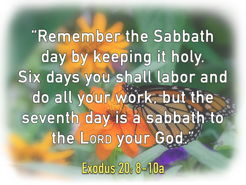 Commandments-Sabbath-bulletin