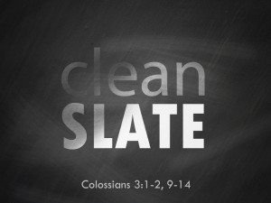 Clean Slate 1