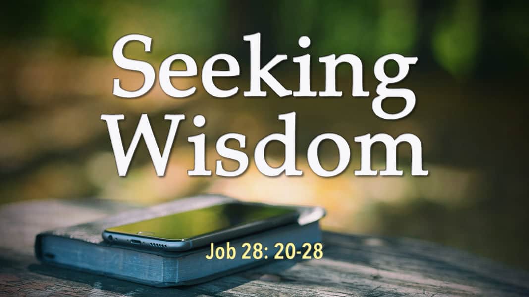 August 18, 2024: Seeking Wisdom